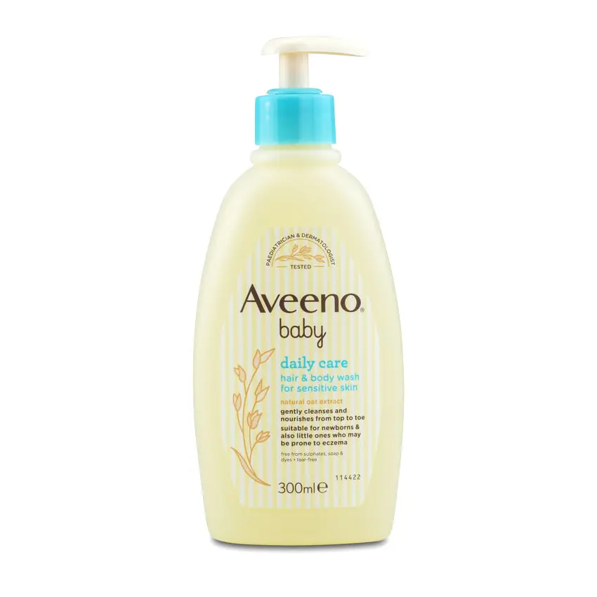 Aveeno Baby Daily Care Baby Hair & Body Wash - (300ml)