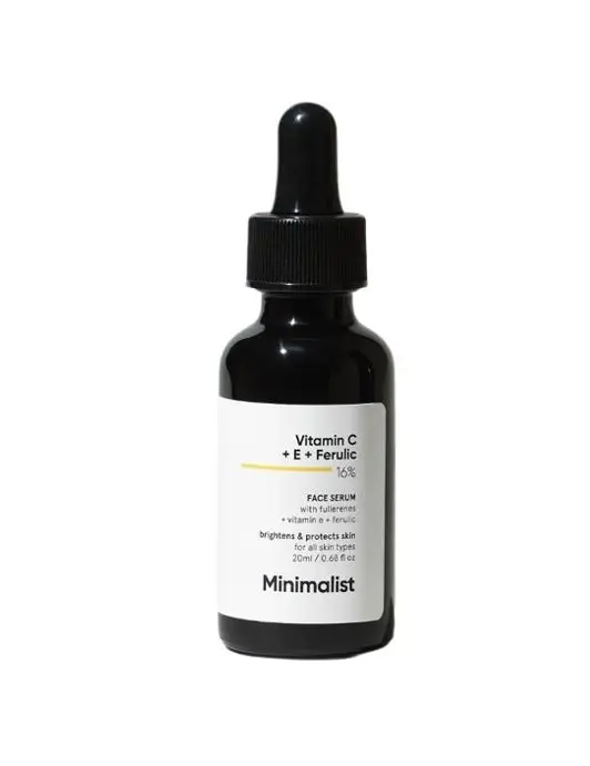 Minimalist Vitamin C + E + Ferulic 16% Face Serum 20ml